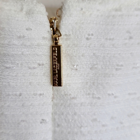 NEW/Karl Lagerfeld Paris/White dress/Size 4 - Picture 4 of 10